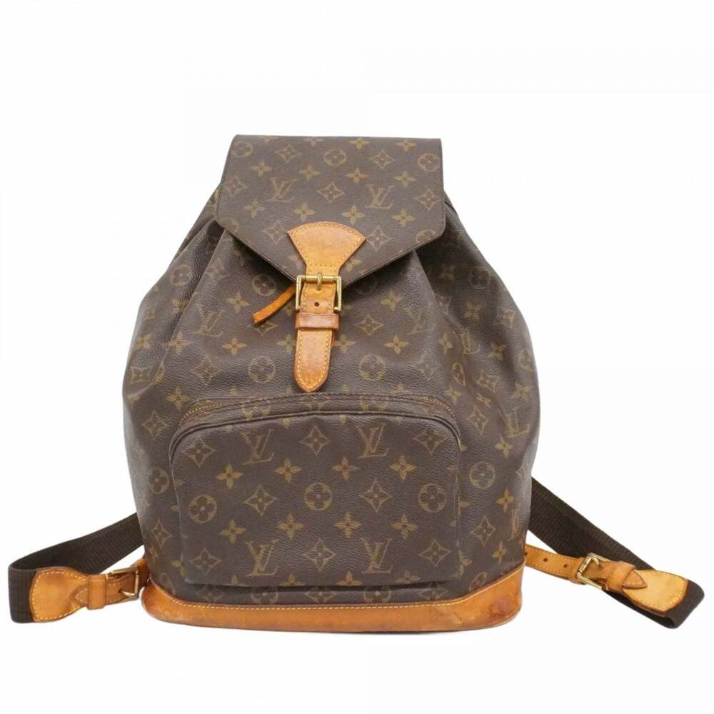LOUIS VUITTON Authentic Brown Monogram Backpack - Picture 1 of 16